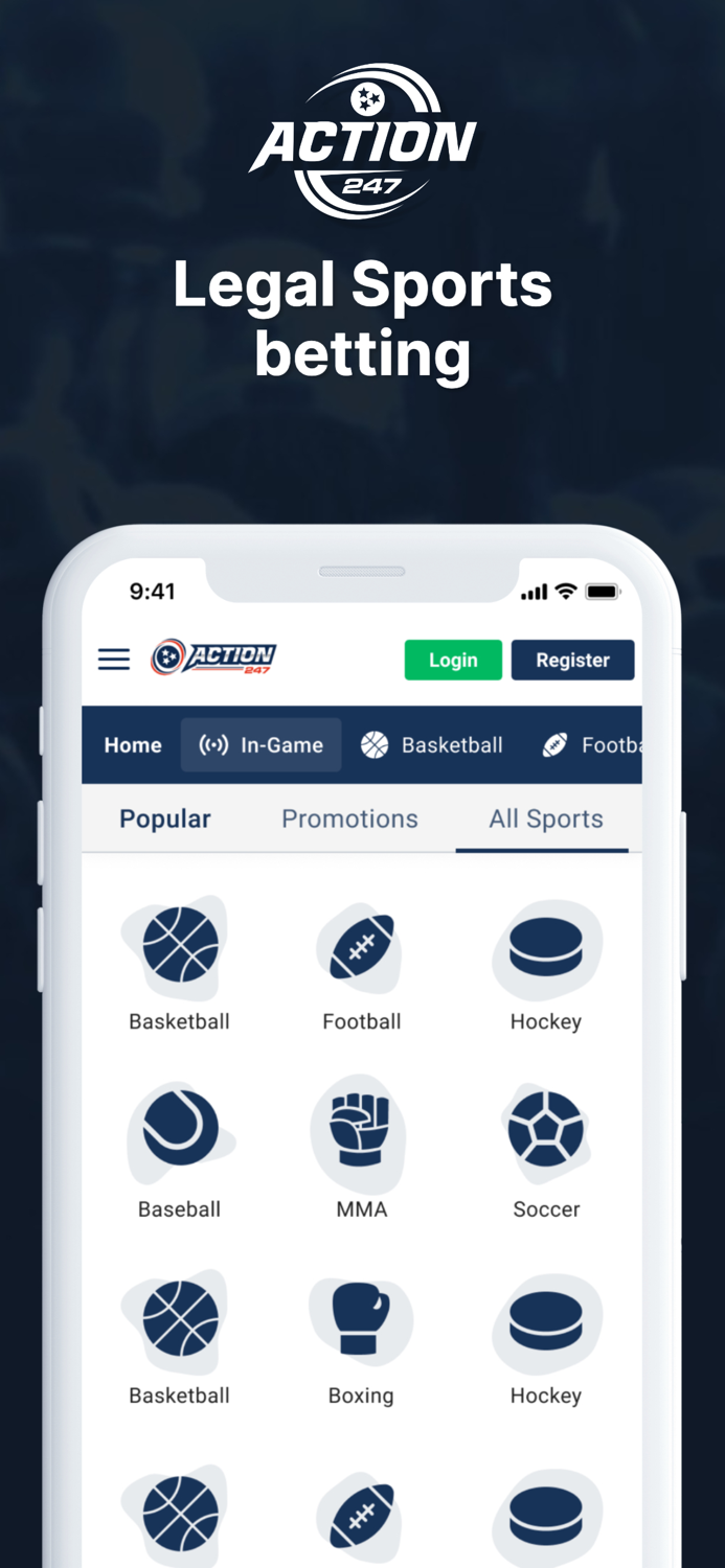 Action 247 Sports Betting App