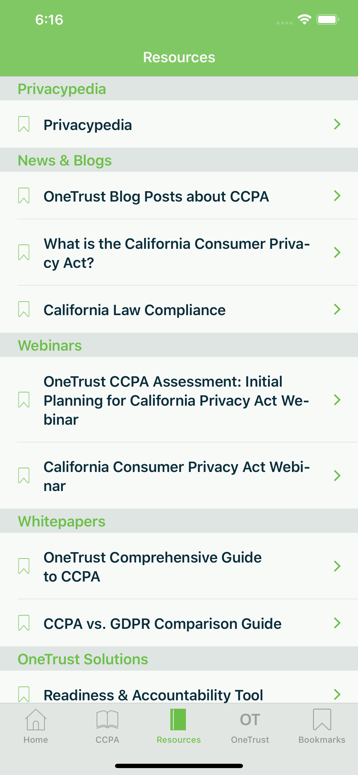 CCPA by OneTrust