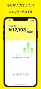 世界一シンプルな家計簿 screenshot #3 for iPhone