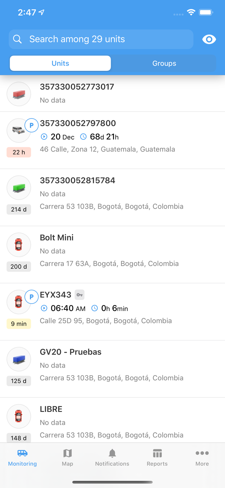 Fleet Command GPS screenshot 1