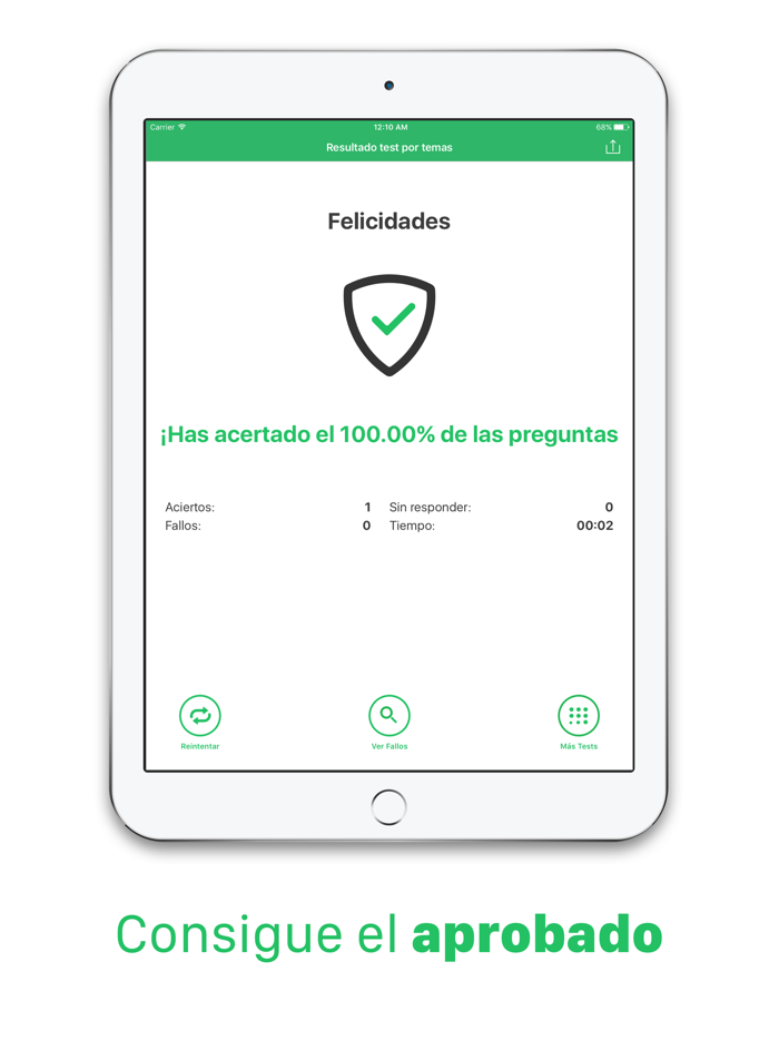 TEST DGT examen autoescuela