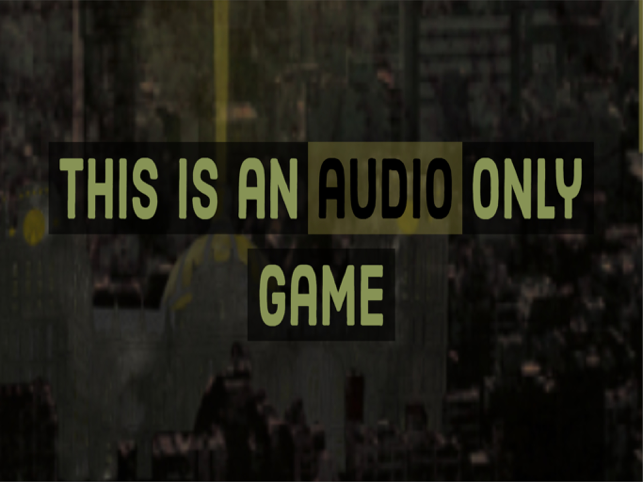 Captura de pantalla de Pitch Black: Audio Pong