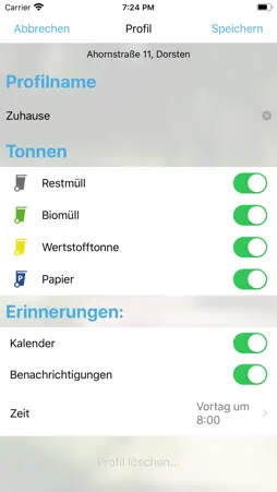 abfallapp EBD screenshot 1