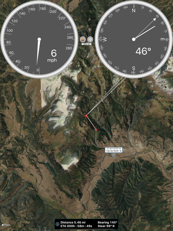 Virtual Dashboard iPad screenshot 5 - Navigation app