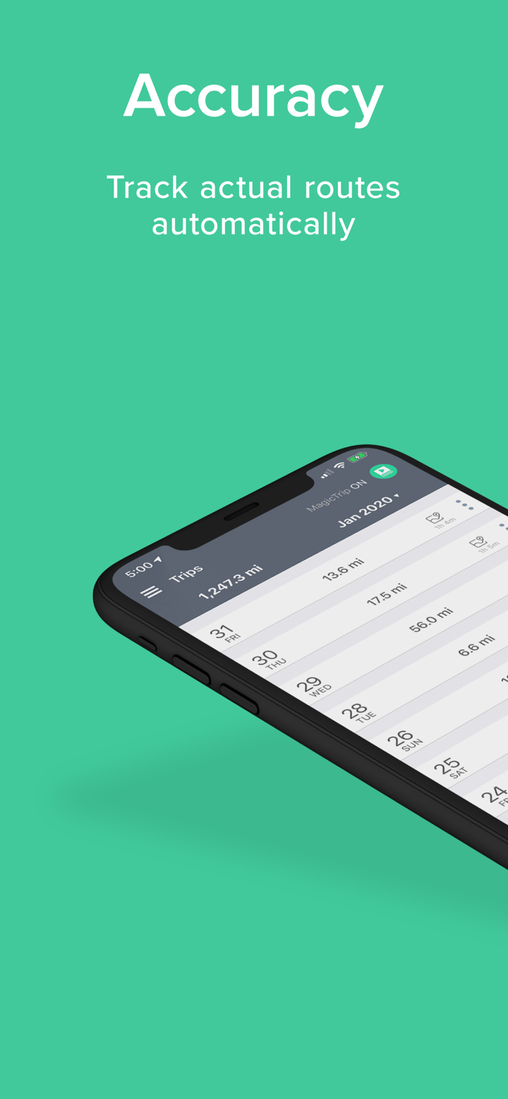 mLog Mileage Tracker - mBurse screenshot 1