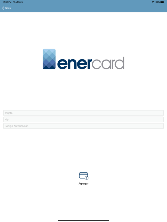 Enercard Movil iPad screenshot