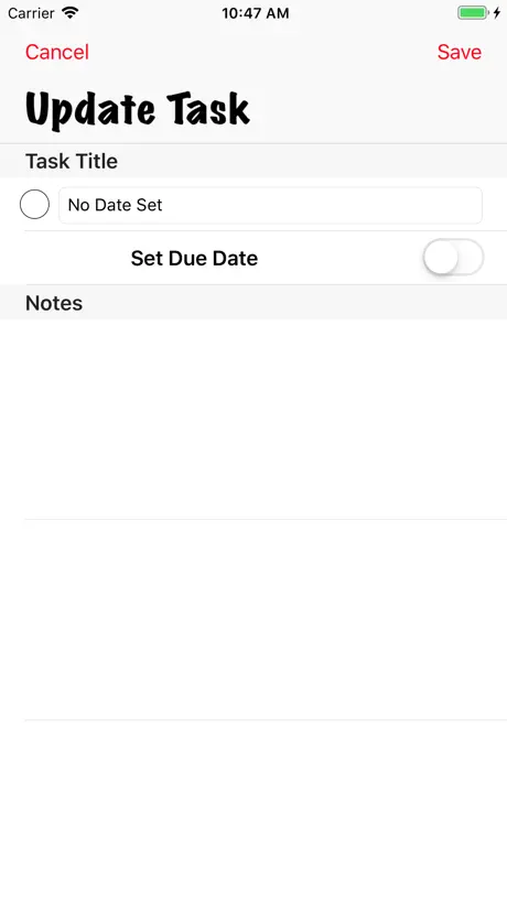 My Tasks