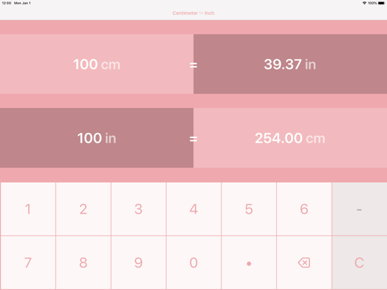 Centimeters naar Inches iPad app afbeelding 6