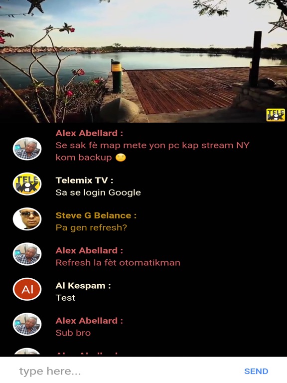 Telemix iPad screenshot 3 - Entertainment app
