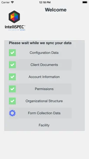 intelliSPEC screenshot 2