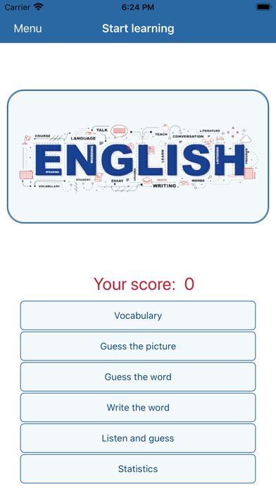 Learn English Vocabulary New Screenshot