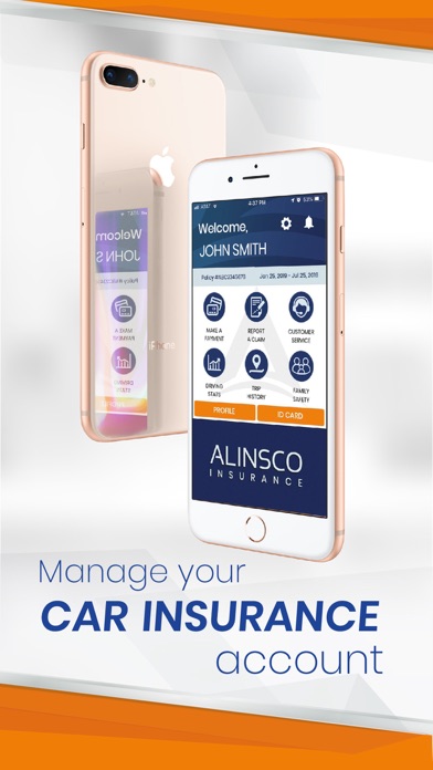 Alinsco - Auto Insurance Screenshot