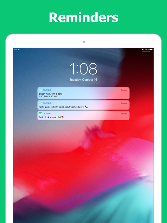 Screenshot #6 pour Rapples & Calendrier