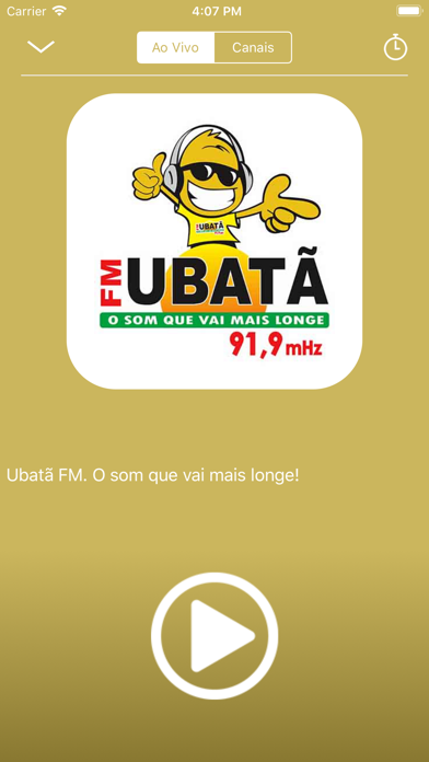 Ubatã FM Screenshot