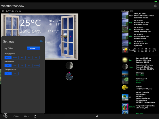Screenshot #5 pour Weather Window
