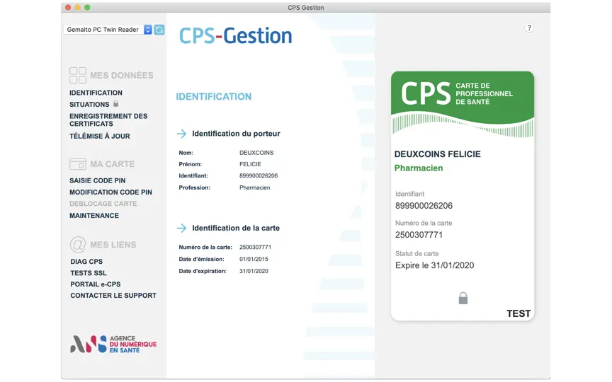 Capture d'écran de CPS Gestion sur iPhone 4