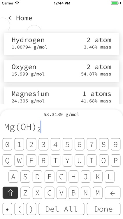 Molar Mass Calculator