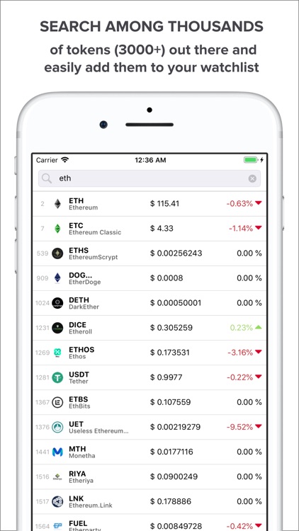 CoinWatchlist screenshot-5