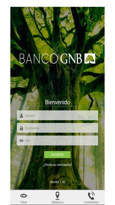 Banca Móvil Banco GNB Paraguay Screenshot