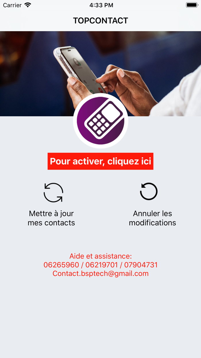 Topcontact Top contact