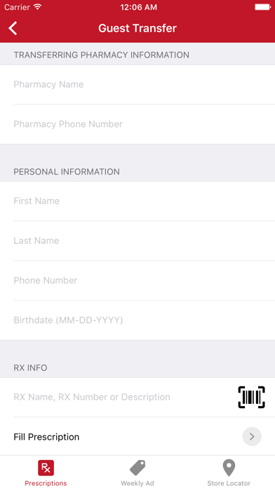 Bartell Drugs Screenshot
