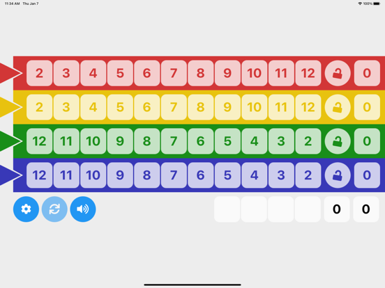 Screenshot #4 pour Qwixx Sheet