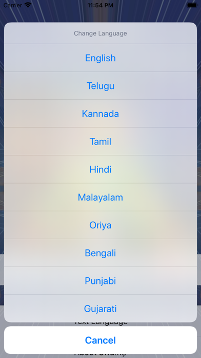 Screenshot 4 of SGS Kannada Hanuman Chalisa App