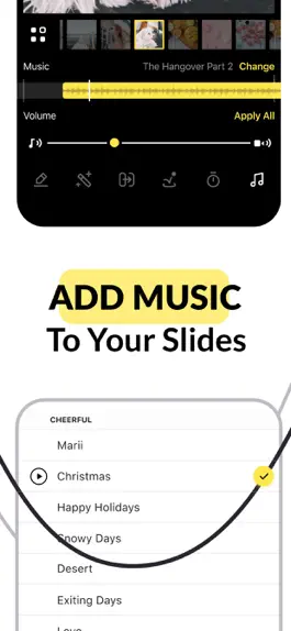 Game screenshot Slideshow Add Music to Photos apk