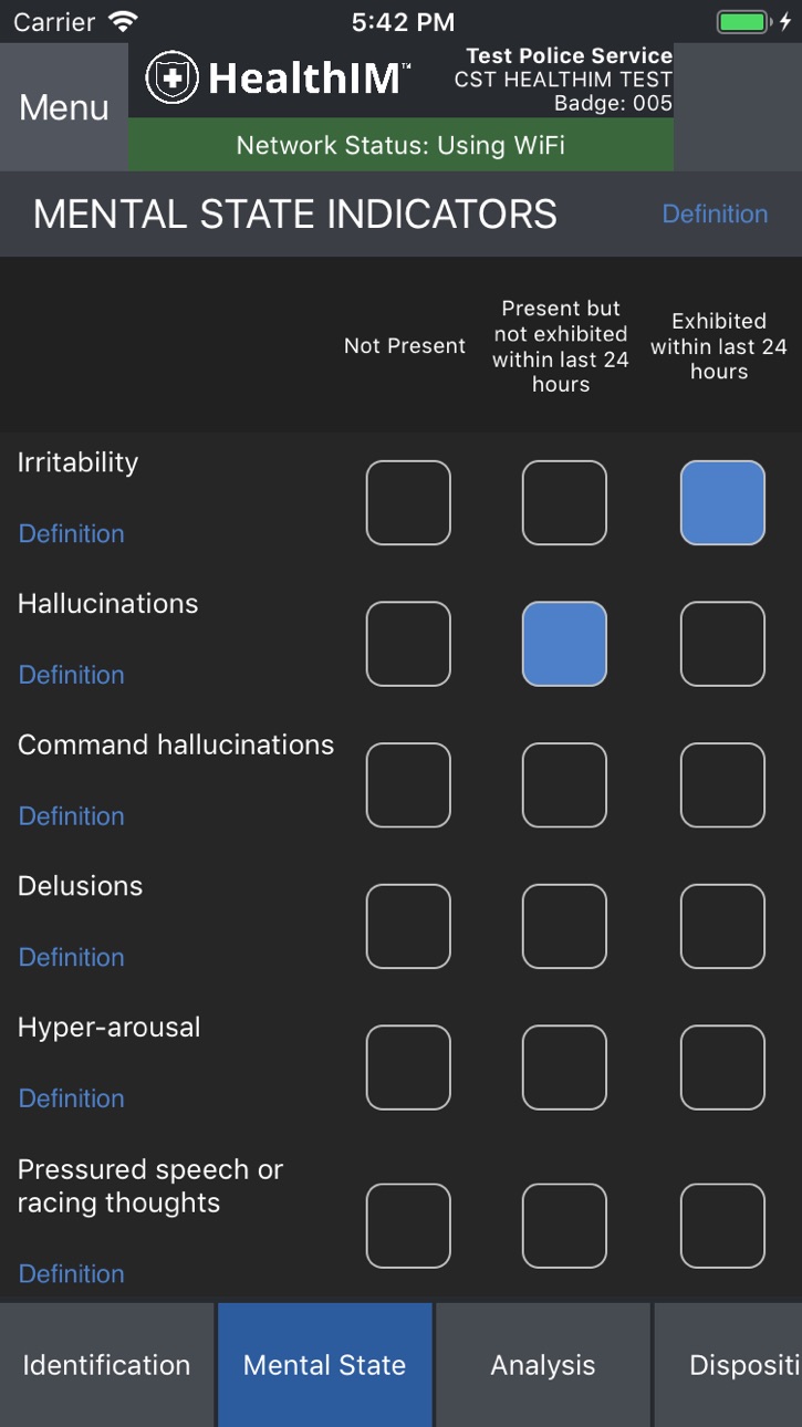 iPhone screenshot