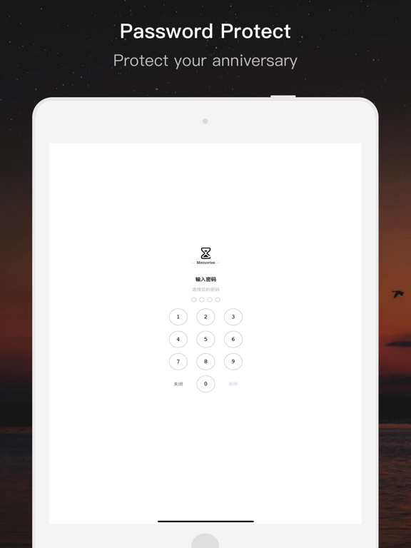 Memories - Days Countdown iPad screenshot 6 - Lifestyle app