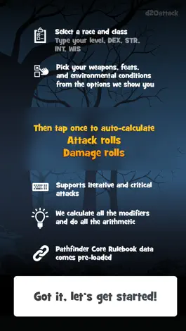 Game screenshot D20 Attack! for Pathfinder apk