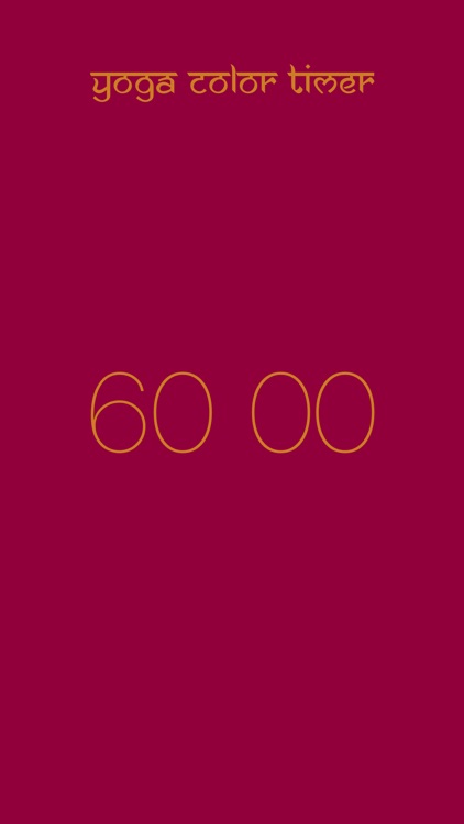Yoga Color Timer