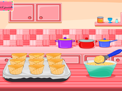 Ice cream cone cupcakes candy screenshot 4