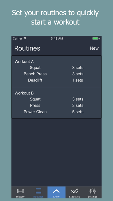 Screenshot #2 pour nWorkout+