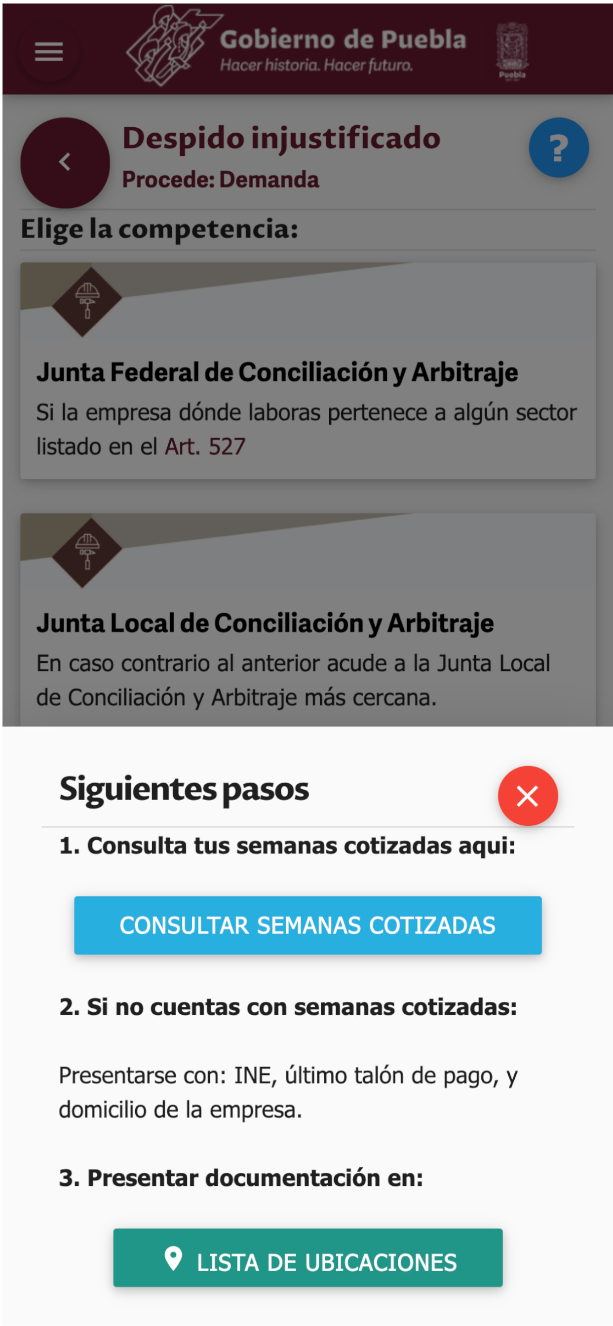 Secretaria de Trabajo Puebla