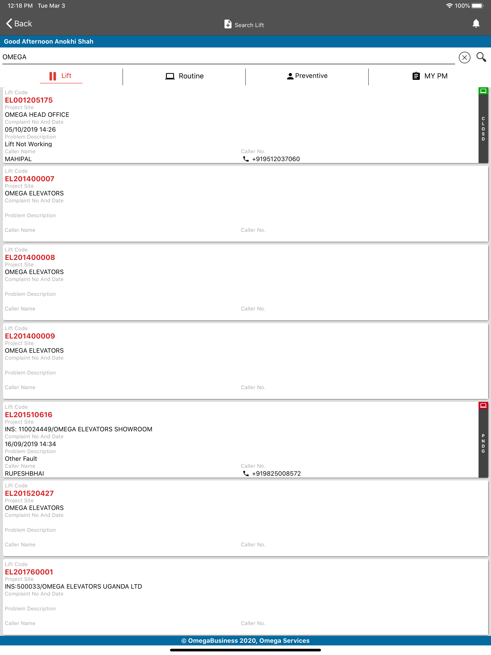 Omega Business screenshot 10