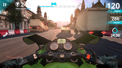 Motorbike: Traffic Racer screenshot 2