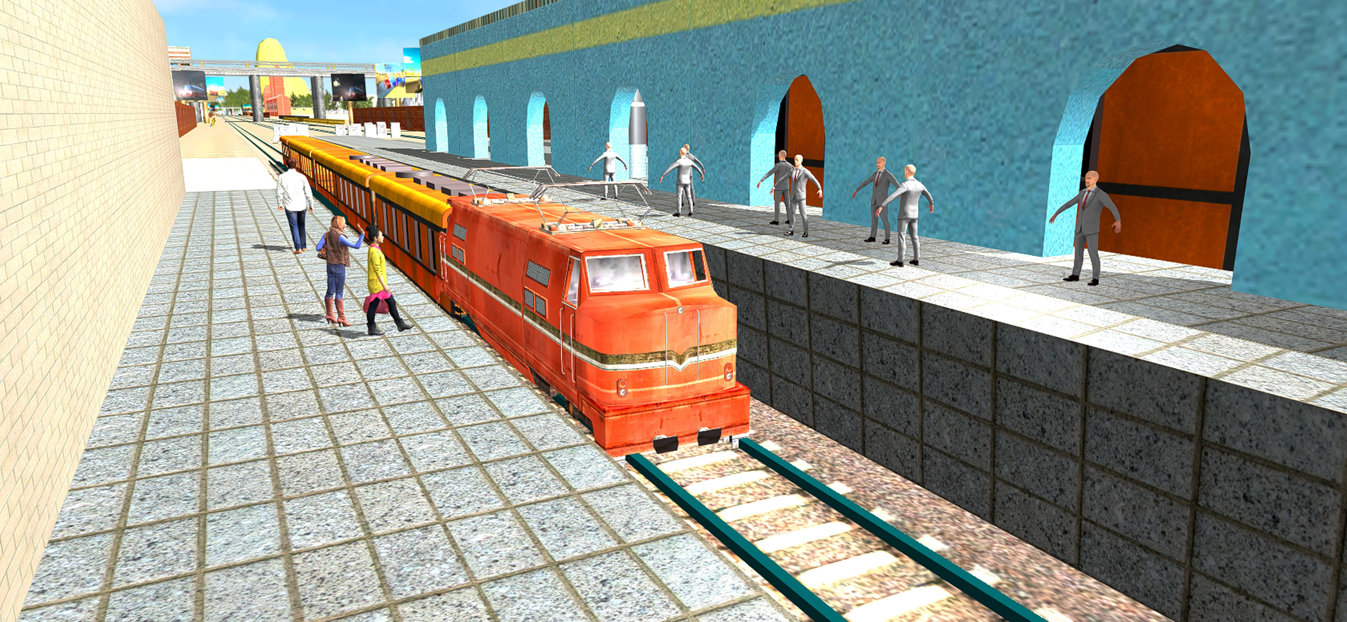 Long European Train Driving screenshot 4