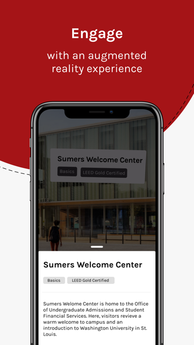 WashU Visits Screenshot