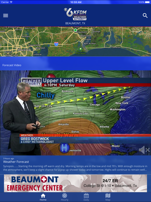 KFDM WX screenshot 2