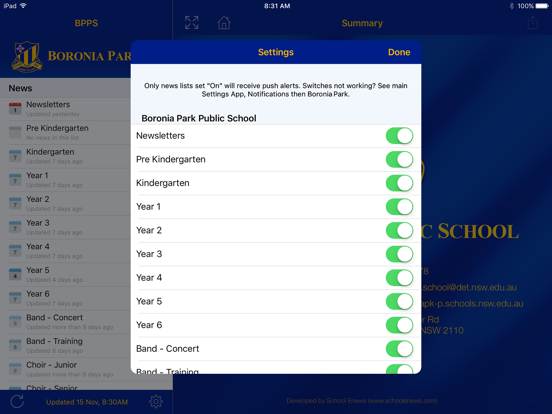 Screenshot #5 pour Boronia Park Public School