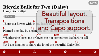 MySongbook - Lyrics and chords Screenshot