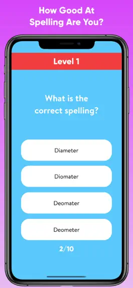 Game screenshot Spelling Test Quiz - Word Game mod apk