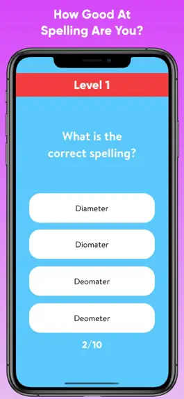 Game screenshot Spelling Test Quiz - Word Game mod apk