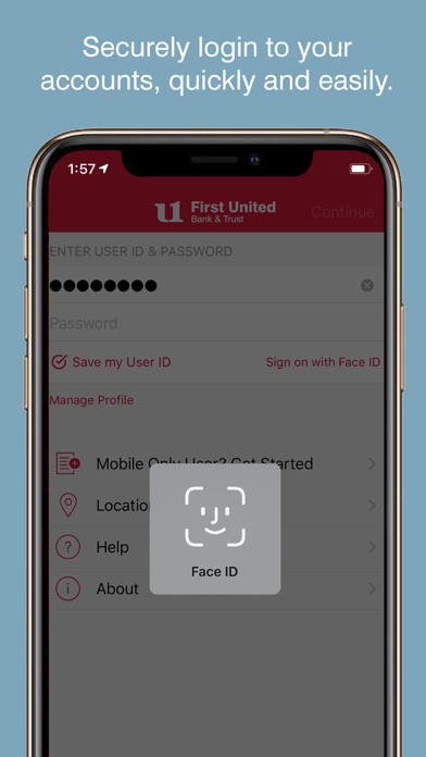My Bank First United Mobile Screenshot
