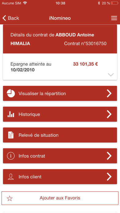 Screenshot #2 pour iNomineo