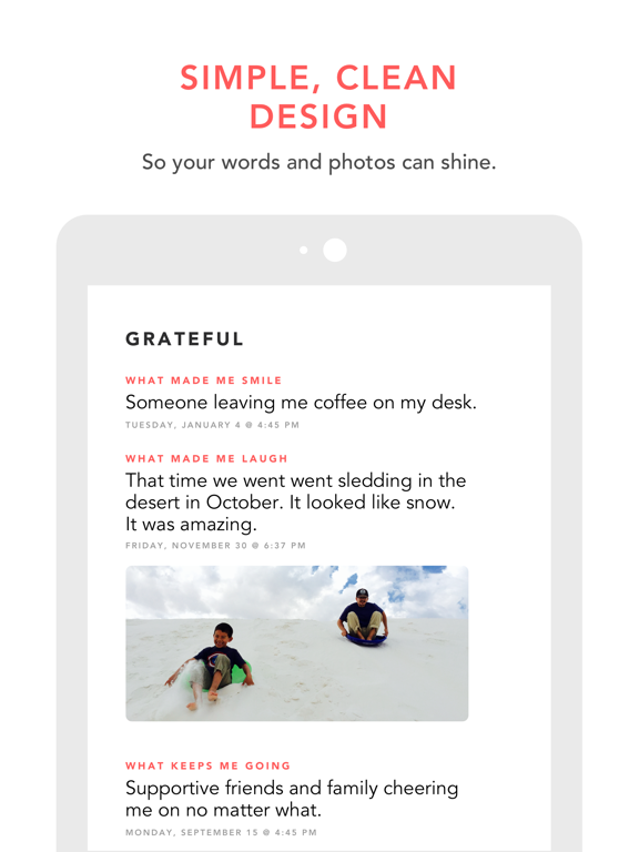 Screenshot #5 pour Grateful: A Gratitude Journal