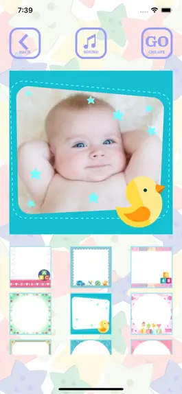 Game screenshot Create baby videos apk