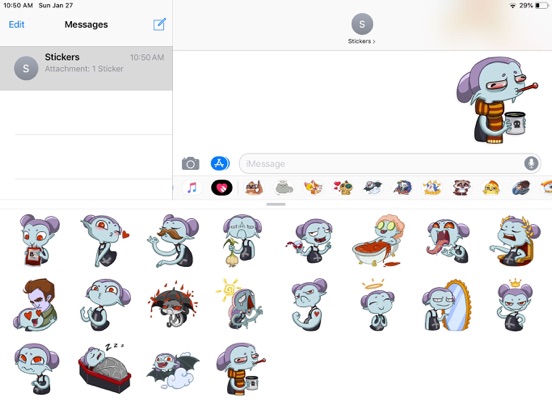 Screenshot #5 pour Halloween Emoji Funny Stickers