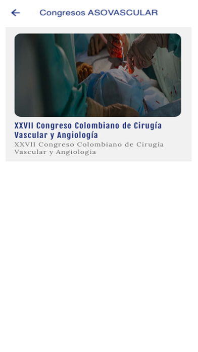 Congresos Asovascular screenshot 2